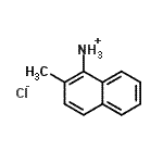 CAS#: 111180-78-0, 2-Methyl-1-Naphthalenaminium Chloride
