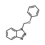 CAS 登录号：111198-02-8， 1-(苯氧基甲基)-1H-苯并三唑