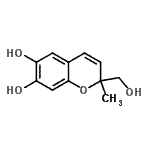 CAS#: 111202-55-2, 2-(Hydroxymethyl)-2-Methyl-2H-Chromene-6,7-Diol