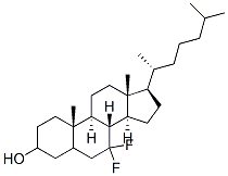 CAS#: 111300-79-9, (3S,5R,8R,9S,10S,13R,14S,17R)-7,7-Difluoro-10,13-Dimethyl-17-[(2R)-6-Methylheptan-2-Yl]-1,2,3,4,5,6,8,9,11,12,14,15,16,17-Tetradecahydrocyclopenta[a]Phenanthren-3-Ol