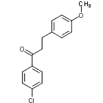 CAS#: 111302-58-0, 1-(4-Chlorophenyl)-3-(4-Methoxyphenyl)-1-Propanone