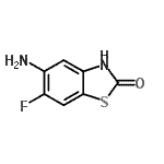 CAS#: 111332-25-3, 5-Amino-6-Fluoro-1,3-Benzothiazol-2(3H)-One