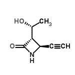 CAS#: 111408-23-2, (3S,4S)-4-Ethynyl-3-[(1R)-1-Hydroxyethyl]-2-Azetidinone
