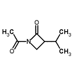 CAS 登录号：111463-22-0， 1-乙酰基-3-异丙基-2-氮杂环丁酮