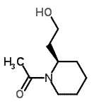 CAS#: 111479-25-5, 1-[(2R)-2-(2-Hydroxyethyl)-1-Piperidinyl]Ethanone
