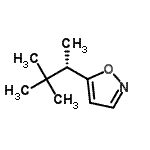 CAS#: 111504-55-3, 5-[(2S)-3,3-Dimethyl-2-Butanyl]-1,2-Oxazole