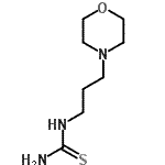 CAS#: 111538-46-6, 1-[3-(4-Morpholinyl)Propyl]Thiourea