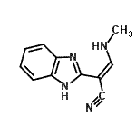 CAS#: 111598-90-4, (2Z)-2-(1H-Benzimidazol-2-Yl)-3-(Methylamino)Acrylonitrile