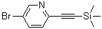 CAS#: 111770-80-0, 5-Bromo-2-[(Trimethylsilyl)Ethynyl]Pyridine
