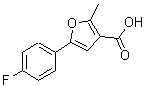 CAS#: 111787-88-3, 5-(4-Fluorophenyl)-2-Methyl-3-Furoic Acid