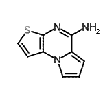 CAS#: 111886-59-0, Pyrrolo[1,2-a]Thieno[2,3-E]Pyrazin-5-Amine