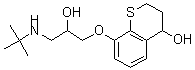 CAS#: 111897-93-9, 8-[3-[(1,1-Dimethylethyl)Amino]-2-Hydroxypropoxy]-3,4-Dihydro-2H-1-Benzothiopyran-4-Ol