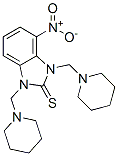CAS#: 112094-11-8, 4-Nitro-1,3-Bis(Piperidin-1-Ylmethyl)Benzimidazole-2-Thione
