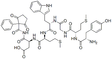CAS#: 112118-16-8, Succinyl-tyrosyl-methionyl-glycyl-tryptophyl-methionyl-aspartyl-phenethylamide