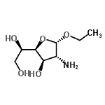CAS#: 112146-91-5, Ethyl 2-Amino-2-Deoxy-alpha-D-Glucofuranoside
