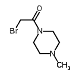 CAS#: 112257-15-5, 2-Bromo-1-(4-Methyl-1-Piperazinyl)Ethanone