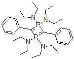 CAS 登录号：112313-40-3， 1,1,3,3-四(二乙基氨基)-2,4-二苯基-1,3-二磷杂环丁二烯