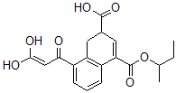 CAS#: 112365-93-2, 4-Butan-2-Yloxycarbonyl-8-(3,3-Dihydroxyprop-2-Enoyl)-1,2-Dihydronaphthalene-2-Carboxylic Acid