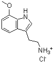 CAS#: 112496-59-0, 2-(7-Methoxy-1H-Indol-3-Yl)Ethanaminium Chloride