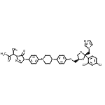 CAS#: 112560-33-5, 4-{4-[4-(4-{[(2R,4S)-2-(2,4-Dichlorophenyl)-2-(1H-1,2,4-Triazol-1-Ylmethyl)-1,3-Dioxolan-4-Yl]Methoxy}Phenyl)-1-Piperazinyl]Phenyl}-2-(3-Oxo-2-Butanyl)-2,4-Dihydro-3H-1,2,4-Triazol-3-One