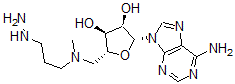 CAS#: 112621-42-8, (2R,3R,4S,5R)-2-(6-Aminopurin-9-Yl)-5-[(3-Hydrazinylpropyl-Methylamino)Methyl]Oxolane-3,4-Diol