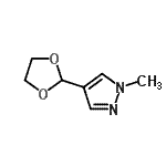 CAS#: 112705-50-7, 4-(1,3-Dioxolan-2-Yl)-1-Methyl-1H-Pyrazole