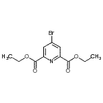 CAS 登录号：112776-83-7， 二乙基4-溴-2,6-吡啶二羧酸酯