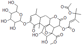 CAS 登录号：112899-35-1， 抗痢鸦胆子甙C