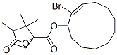 CAS#: 112927-19-2, [(2E)-2-Bromo-1-Cycloundec-2-Enyl] (1S,4R)-1,7,7-Trimethyl-2-Oxo-3-Oxabicyclo[2.2.1]Heptane-4-Carboxylate