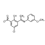 CAS#: 112932-71-5, 4-Chloro-2-[(1E)-N-(3-Methoxyphenyl)Ethanimidoyl]-6-Nitrophenol