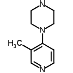 CAS#: 112940-51-9, 1-(3-Methyl-4-Pyridinyl)Piperazine