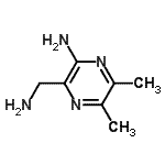 CAS#: 113238-60-1, 3-(Aminomethyl)-5,6-Dimethyl-2-Pyrazinamine