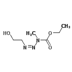 CAS#: 113274-26-3, Ethyl (2Z)-3-(2-Hydroxyethyl)-1-Methyl-2-Triazene-1-Carboxylate