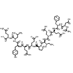 CAS 登录号：113274-57-0， N-乙酰基-L-alpha-天冬氨酰-L-苯丙氨酰-L-alpha-谷氨酰-L-alpha-谷氨酰-L-异亮氨酰-L-脯氨酰-L-alpha-谷氨酰-L-alpha-谷氨酰-L-酪氨酰-L-亮氨酰-L-谷氨酰胺