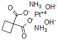 CAS 登录号：113287-15-3， 二氨基环丁烷-1,1-二羧基二羟基铂(IV)