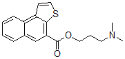 CAS#: 113296-07-4, 1-(3,3-Dimethylamino)Propyl Naphtho(2,1-b)Thiophene-4-Carboxylate