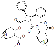 CAS#: 113350-54-2, Bis[(1R,2R,5S)-2-Methoxycarbonyl-8-Methyl-8-Azabicyclo[3.2.1]Octan-3-Yl] (1S,2S,3R,4S)-3,4-Di(Phenyl)Cyclobutane-1,2-Dicarboxylate