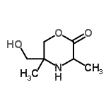 CAS 登录号：113464-60-1， 5-(羟基甲基)-3,5-二甲基-2-吗啉酮
