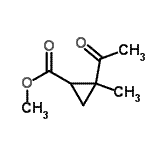CAS 登录号：113503-39-2， 甲基2-乙酰基-2-甲基环丙烷羧酸酯