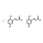 CAS#: 113530-42-0, 2-[(5-Bromo-2-Hydroxyphenyl)Amino]-Acetate Iron(3+) Salt (2:1)