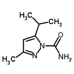 CAS#: 113630-76-5, 5-Isopropyl-3-Methyl-1H-Pyrazole-1-Carboxamide