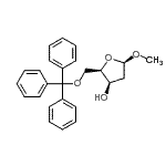 CAS#: 113666-58-3, Methyl-2-Deoxy-5-O-Triphenylmethyl-alpha-D-Threo-Pentofuranoside