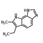 CAS#: 113711-47-0, 6-Ethyl-7-Methyl-1,8-Dihydroimidazo[4,5-g]Indole