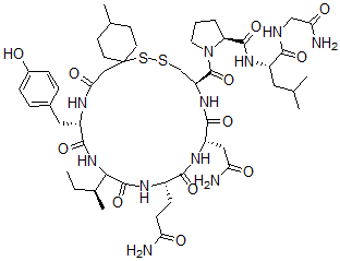 CAS#: 113789-43-8, 1'-(1'-Thio-4'-Methylcyclohexane)Acetic Acid-Oxytocin