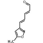 CAS#: 113824-18-3, (2E,4E)-5-(5-Methyl-1,2-Oxazol-3-Yl)-2,4-Pentadienal