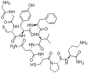 CAS#: 113846-98-3, 2-Gly-9-Des-Gly-4-Val-8-Orn-Vasopressin