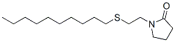 CAS 登录号：113855-10-0， 1-(2-(癸基硫代)乙基)氮杂环戊烷-2-酮
