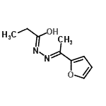 CAS#: 113906-31-3, N'-[(1E)-1-(2-Furyl)Ethylidene]Propanehydrazide
