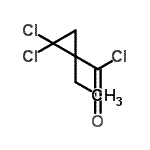 CAS#: 113941-77-8, 2,2-Dichloro-1-Ethyl-Cyclopropane-1-Carbonyl Chloride