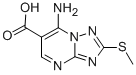 CAS#: 113967-71-8, 7-Amino-2-(Methylthio)-[1,2,4]Triazolo[1,5-a]Pyrimidine-6-carboxylic Acid